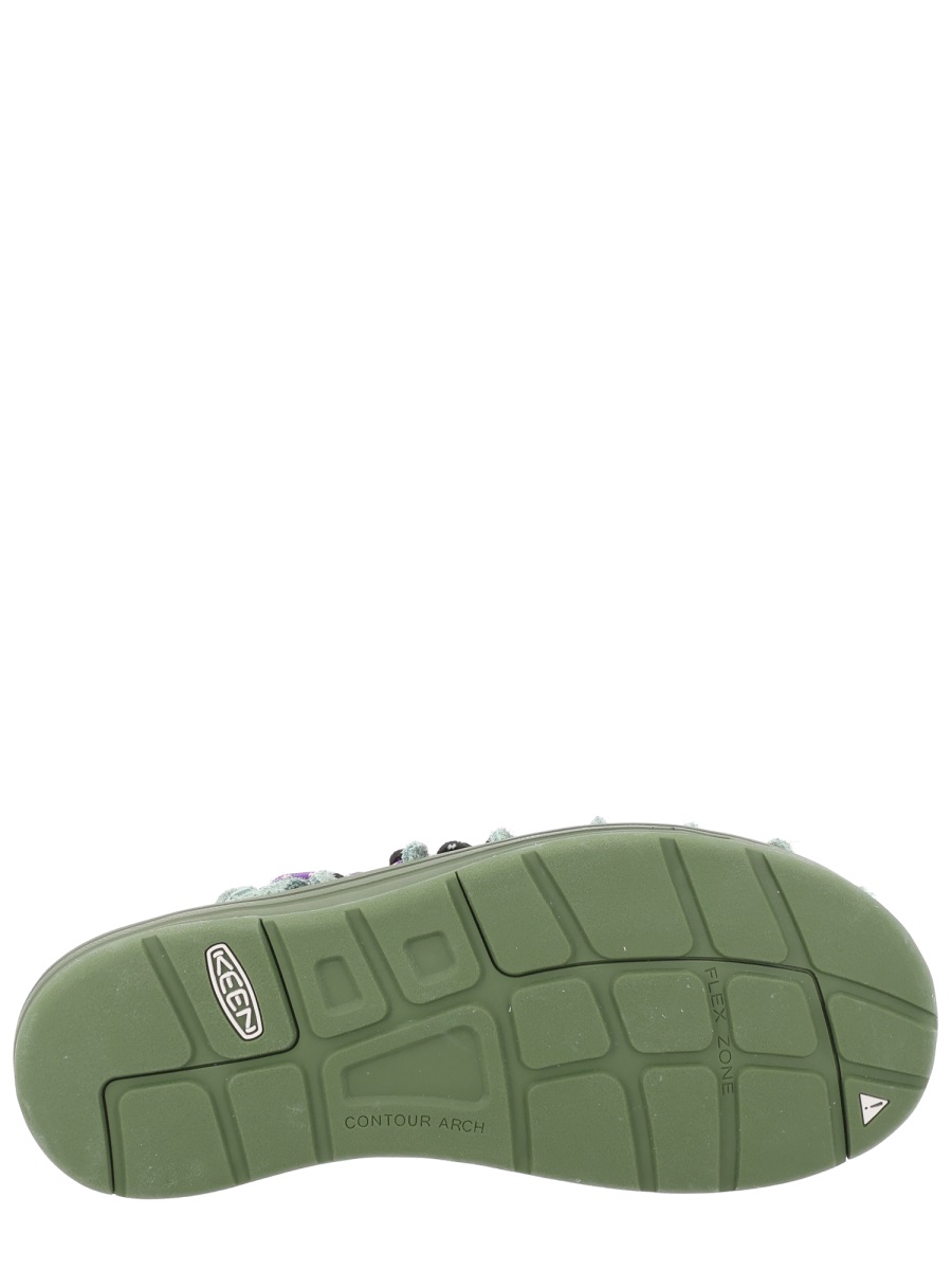 Keen Muted Green Uneek Lea Woven Sandal Grijs