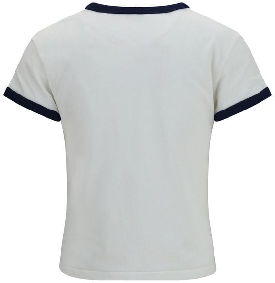 Kenzo White Cotton T-Shirt Wit