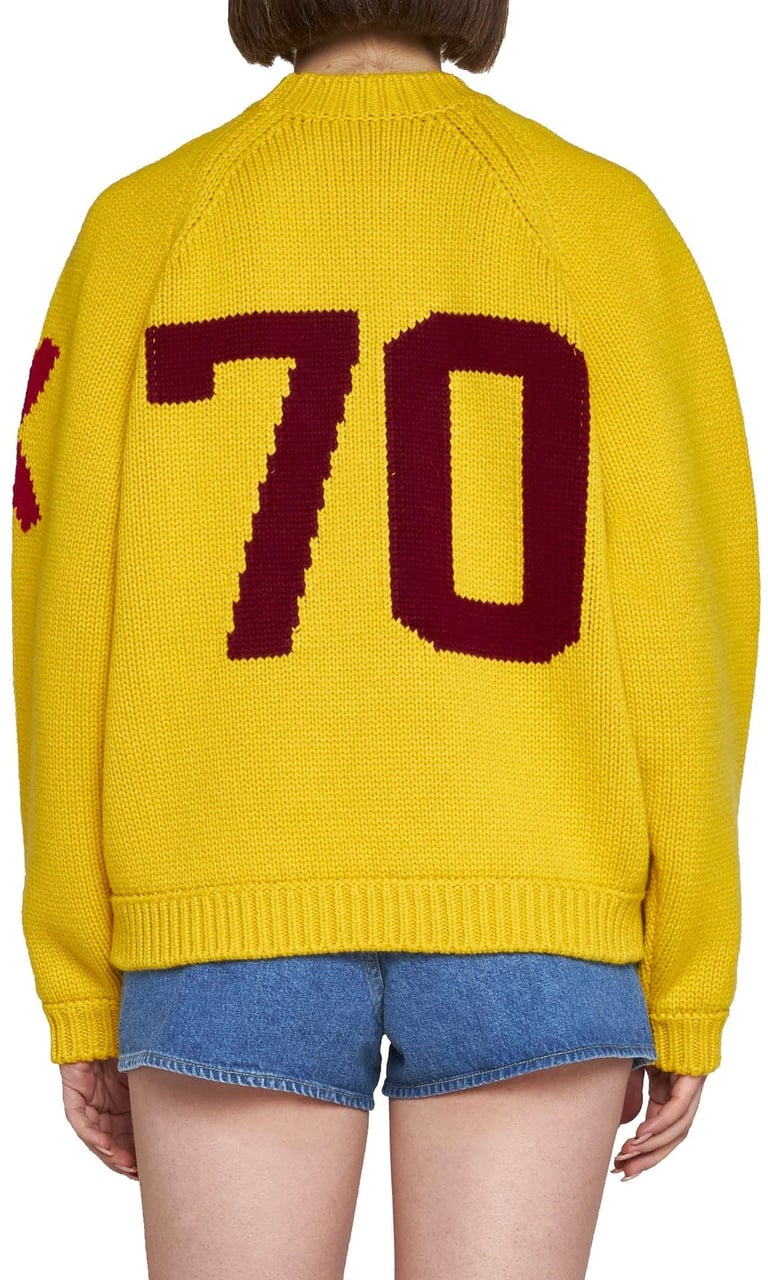 Kenzo Kenzo Cotton Pullover Geel