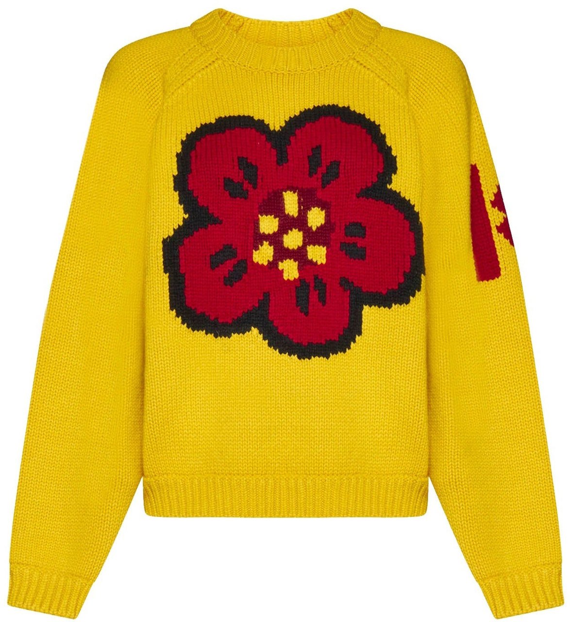 Kenzo Kenzo Cotton Pullover Geel