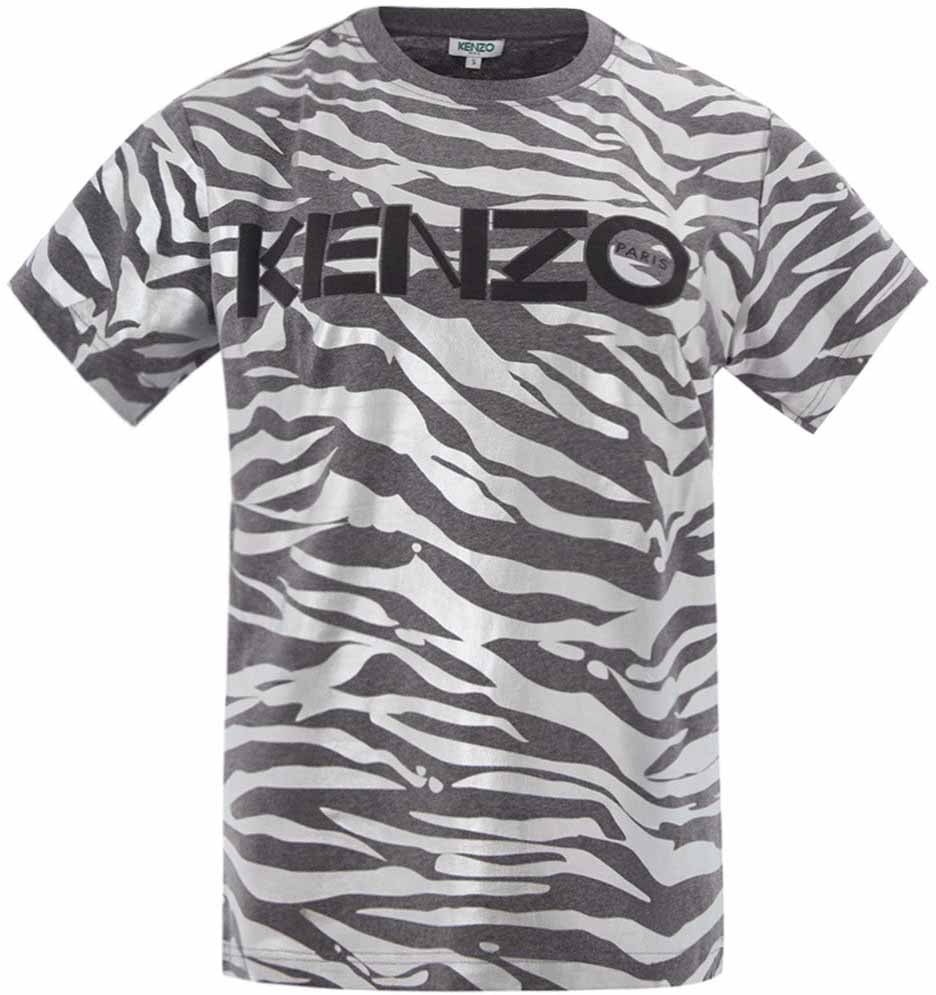 Kenzo Metal Animal Print T-Shirt Divers
