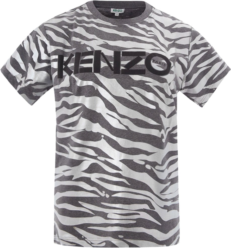 Kenzo Metal Animal Print T-Shirt Divers
