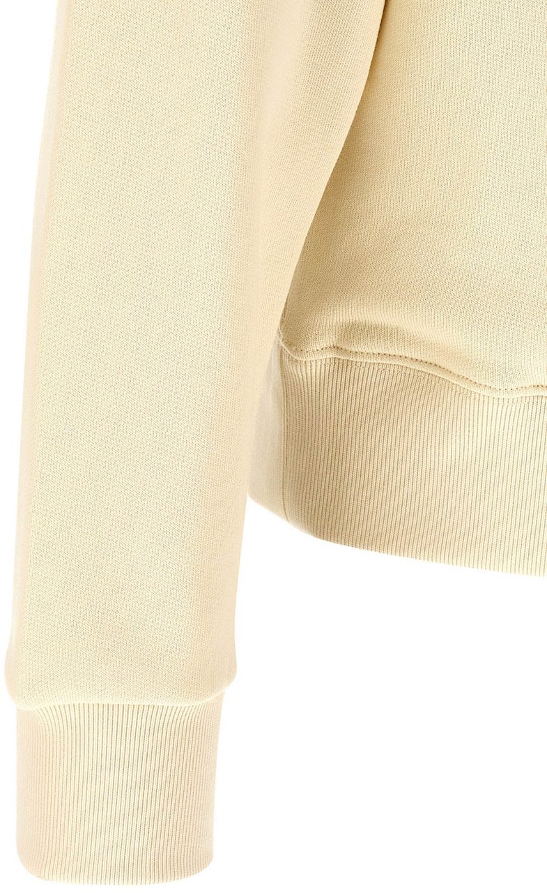 Kenzo Beige Cotton Sweatshirt Zwart