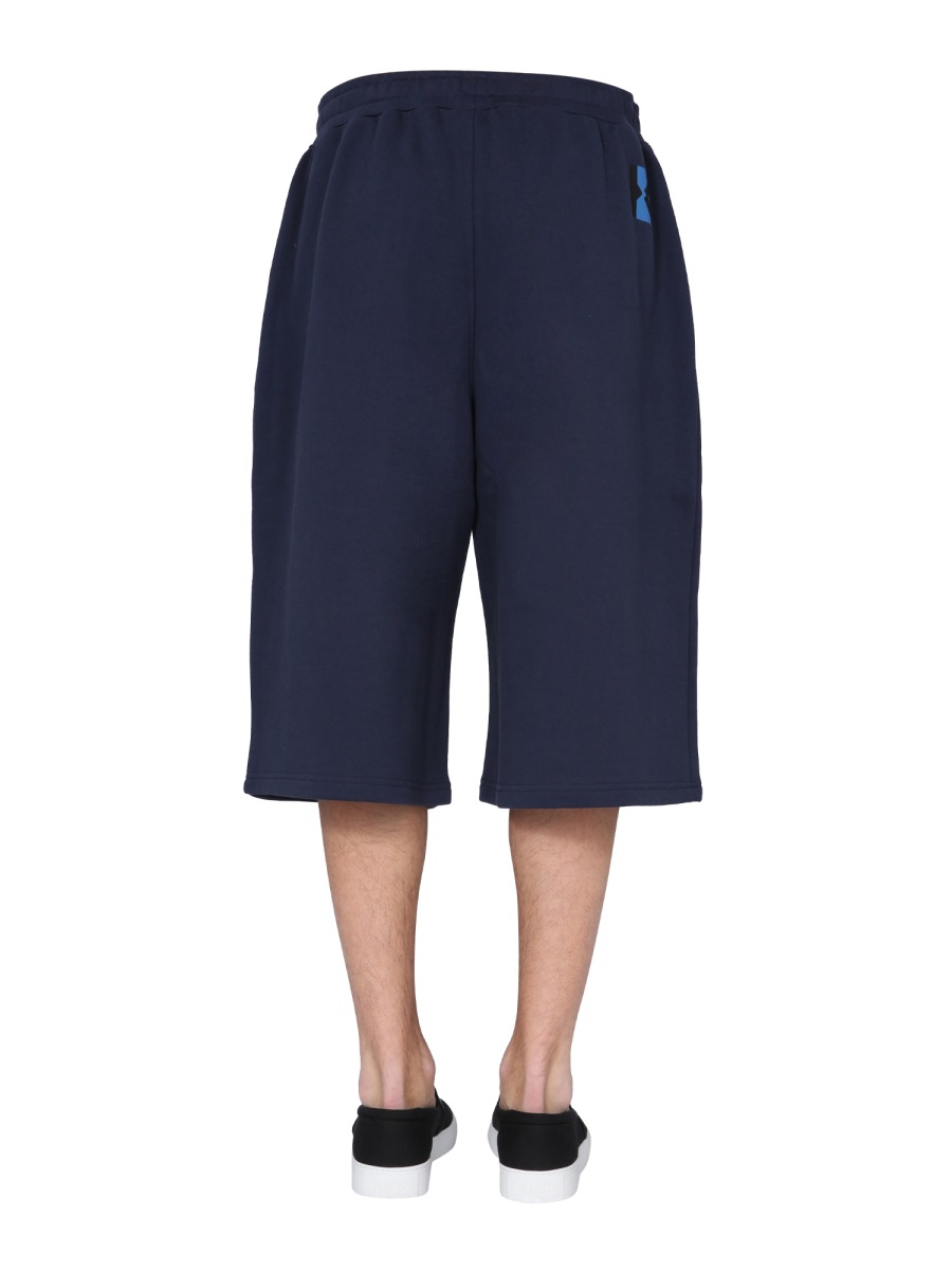 Kenzo COTTON SWEATSHIRT SHORTS Blauw