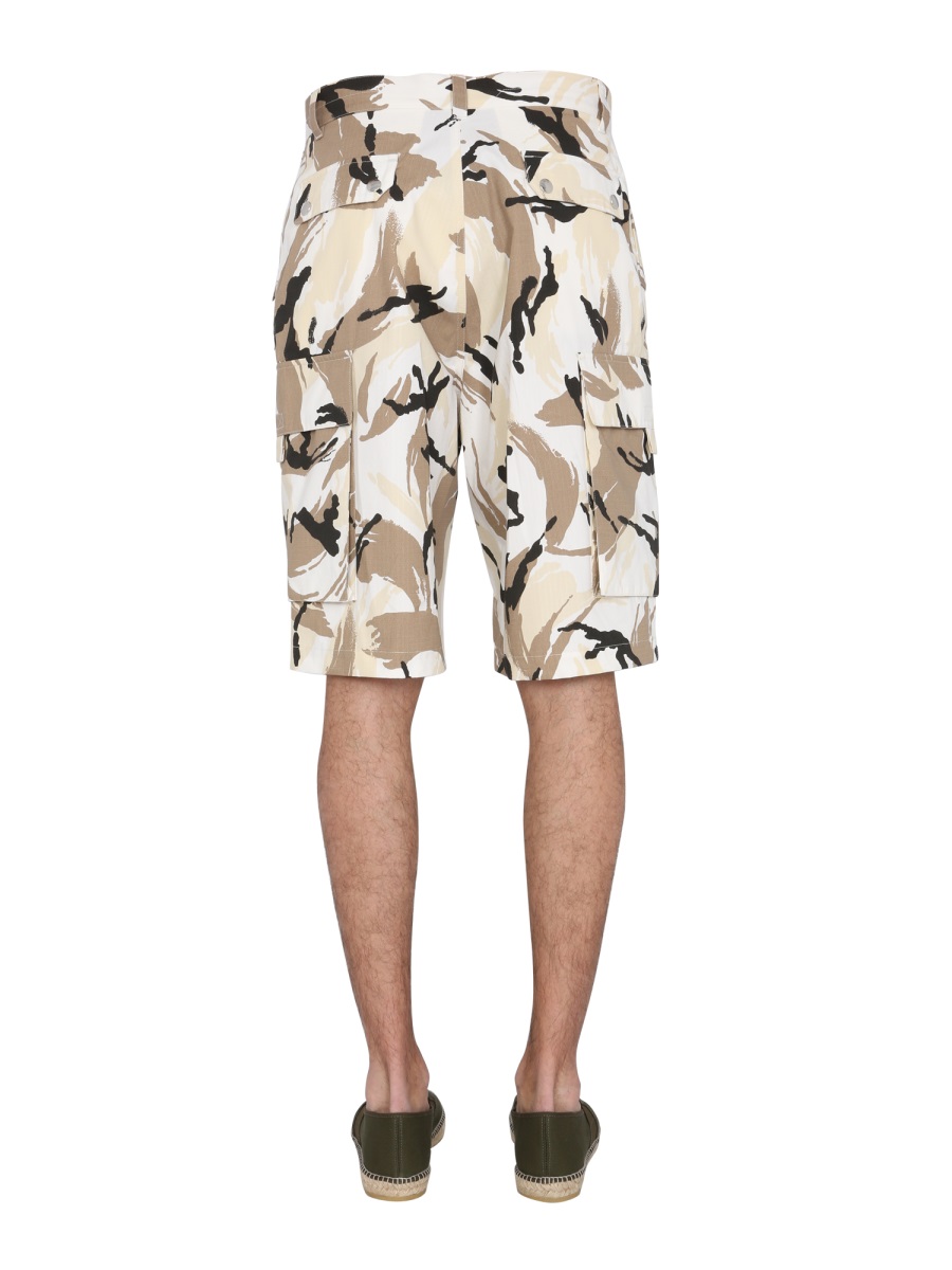 Kenzo "TROPIC CAMO" BERMUDA Wit
