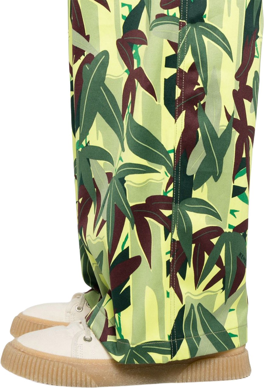 Kenzo Wide-Leg Trousers with Concealed Fly Goud