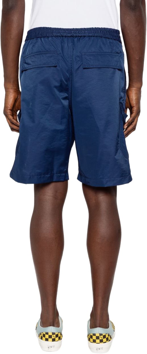 Kenzo Silk And Nylon Cargo Short Zwart