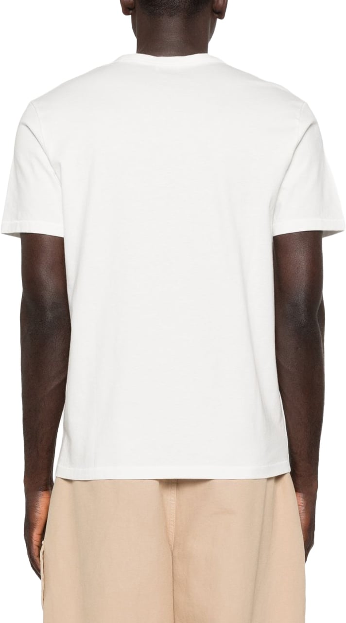 Kenzo Classic Logo Print Round Neck T-Shirt Wit