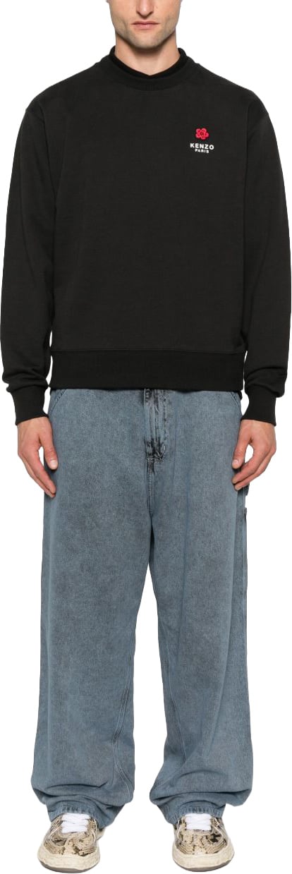 Kenzo Crew Neck Sweatshirt Zwart