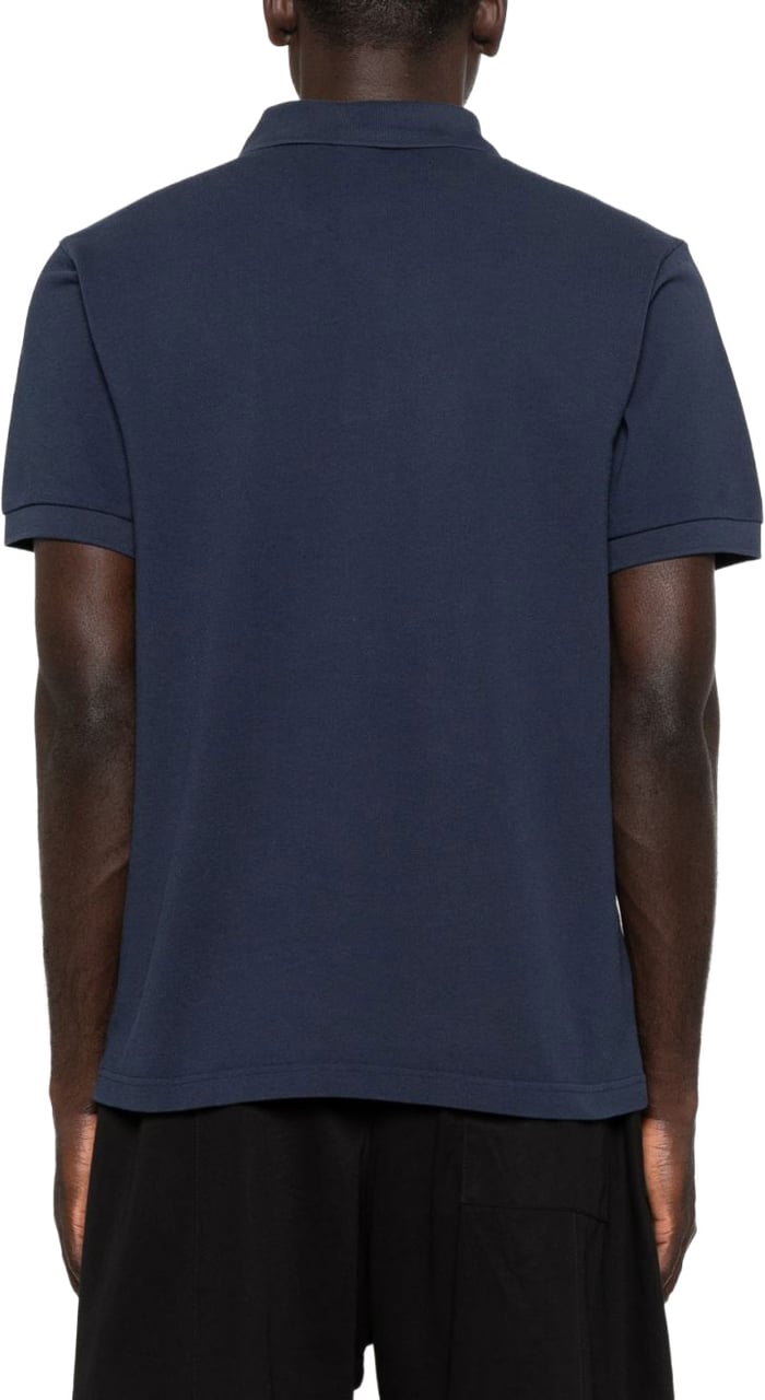 Kenzo Minimalist Crew Neck Short Sleeve Polo Blauw
