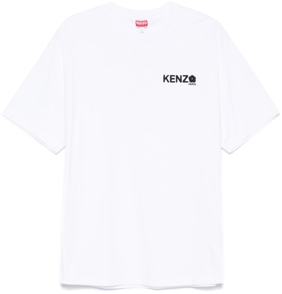 Kenzo White Crew Neck T-Shirt Wit