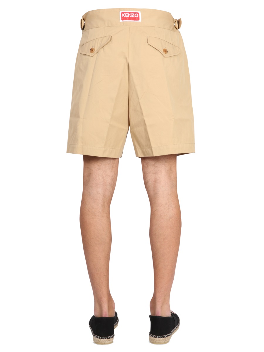 Kenzo SHORT IN TWILL Beige