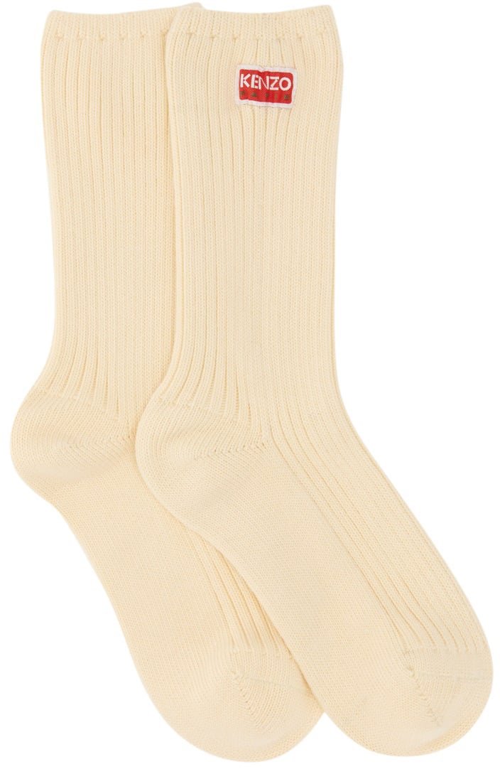 Kenzo SOCK WITH LOGO Wit