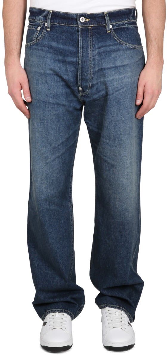 Kenzo RELAXED FIT JEANS Blauw