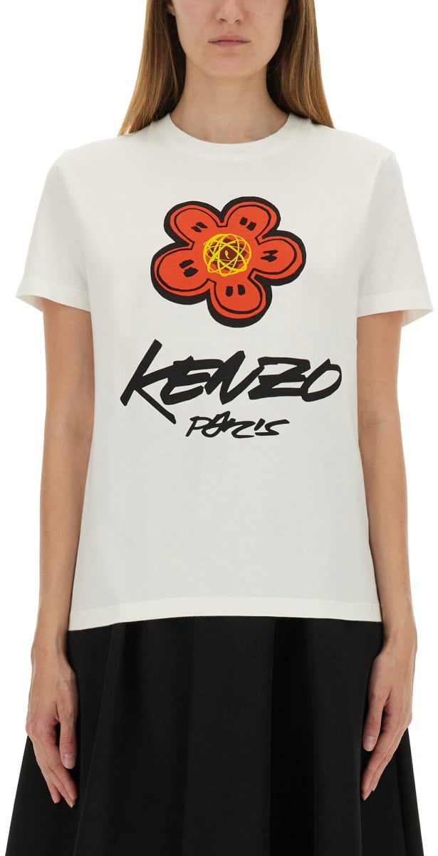 Kenzo "FUTURA LOOSE" T-SHIRT Wit