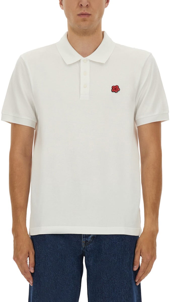 Kenzo COTTON POLO Wit