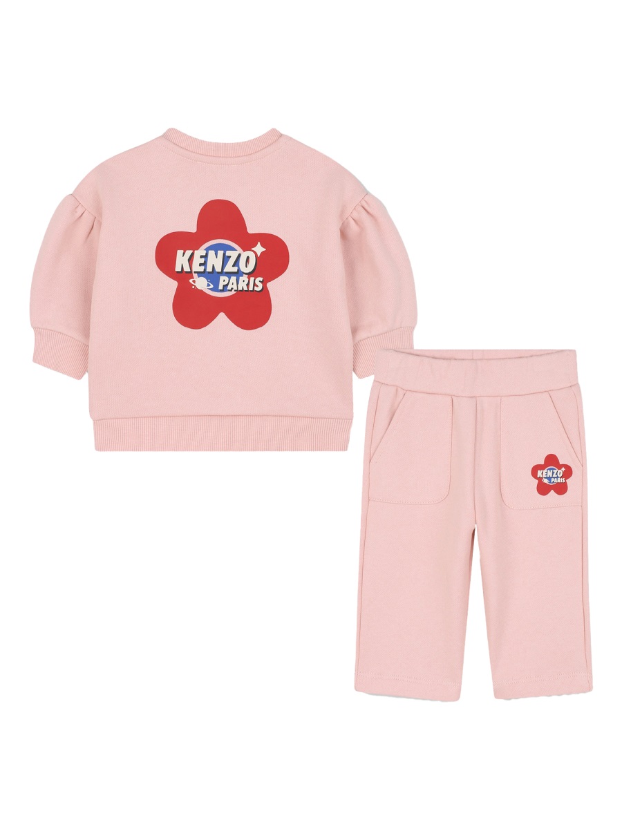 Kenzo SWEATSHIRT WITH PANTS SET Roze
