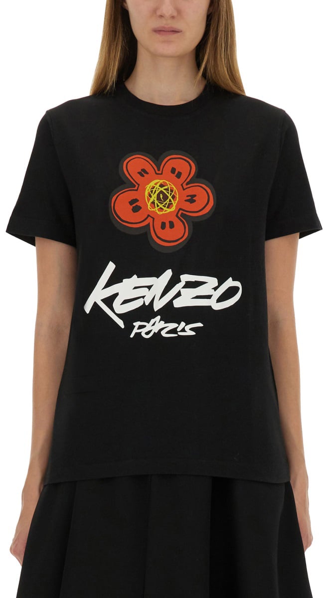 Kenzo "FUTURA LOOSE" T-SHIRT Zwart