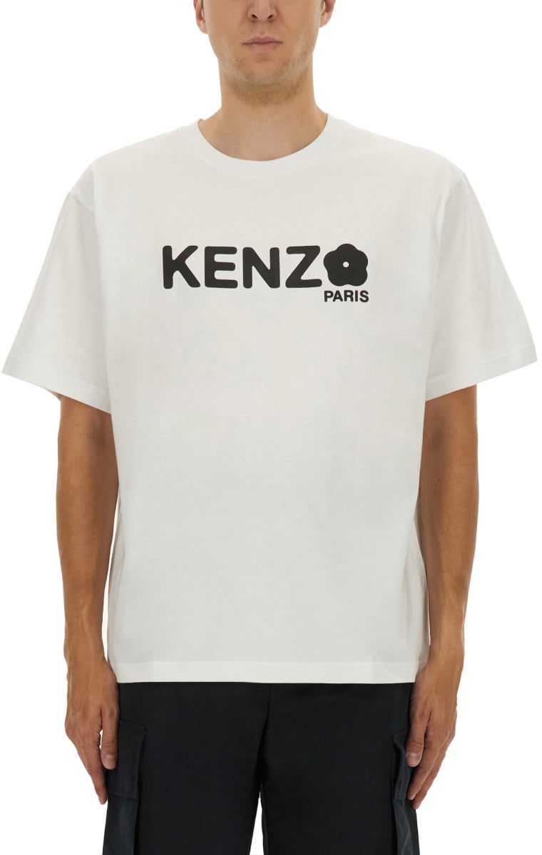 Kenzo "BOKE FLOWER 2.0" T-SHIRT Wit