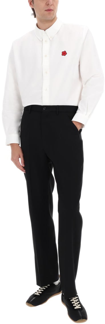 Kenzo "BOKE FLOWER" LOGO SHIRT Wit