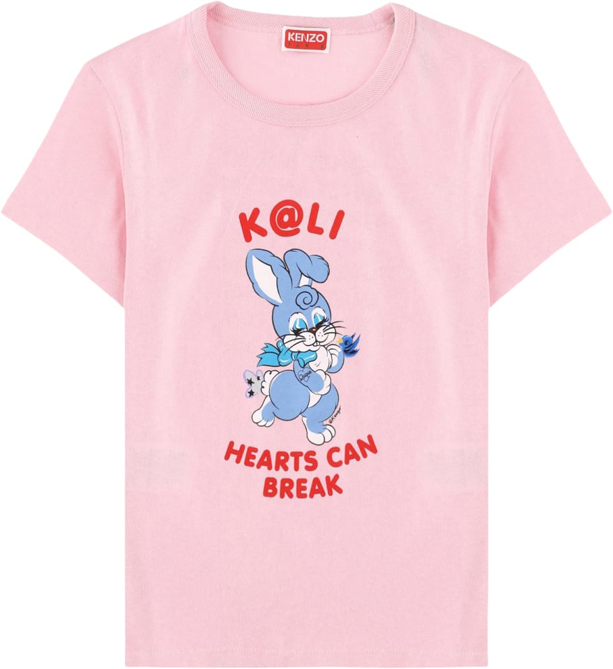 Kenzo T-SHIRT "KENZO CARTOON" Roze