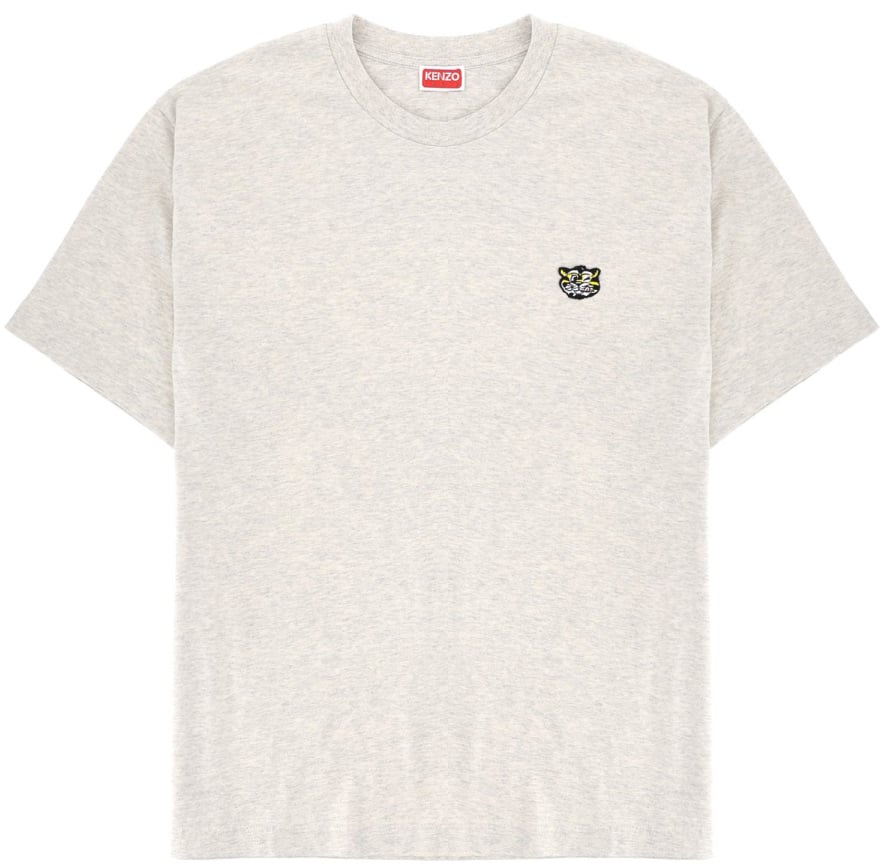 Kenzo T-SHIRT WITH LOGO Grijs