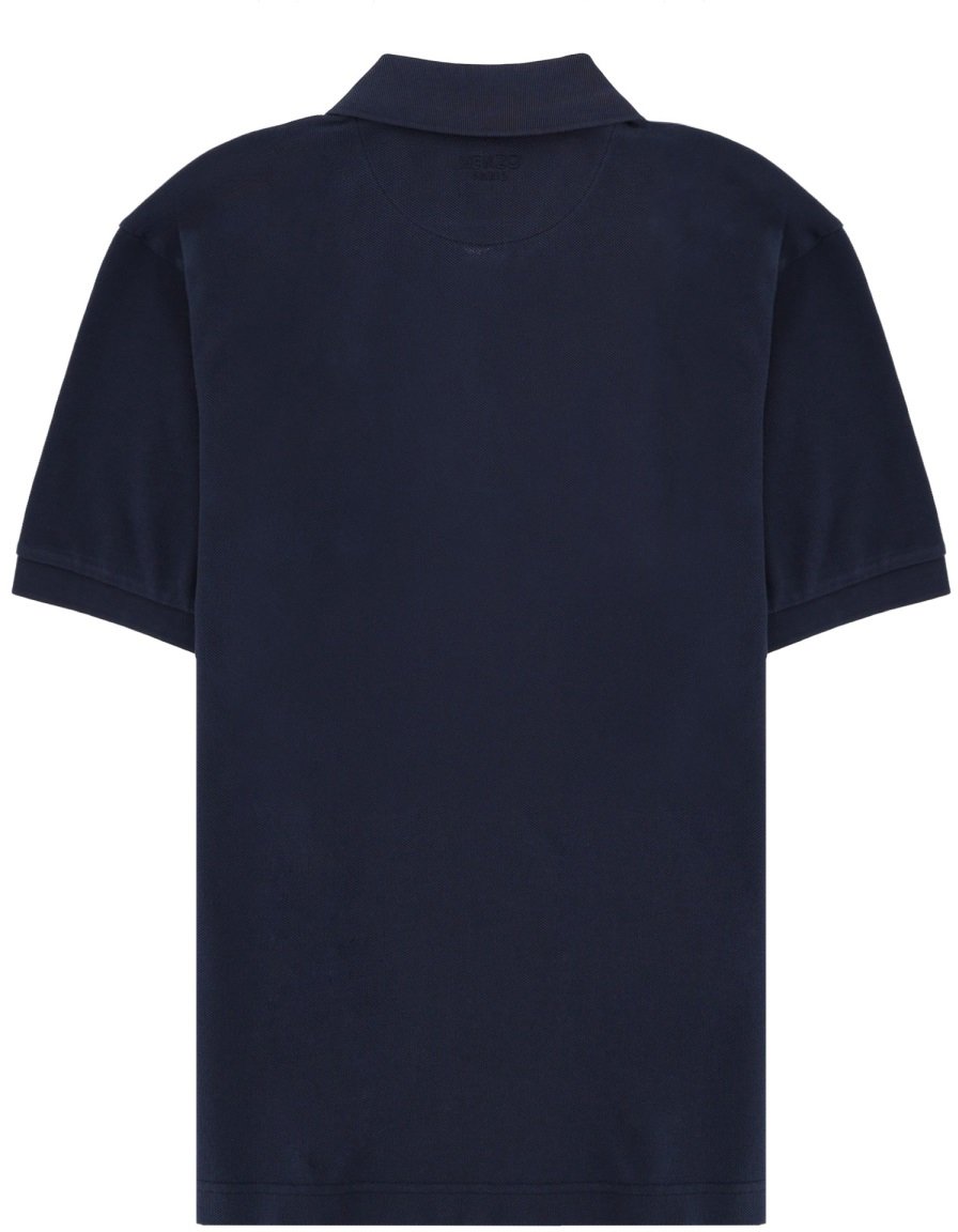 Kenzo "BOKE FLOWER" POLO SHIRT Blauw