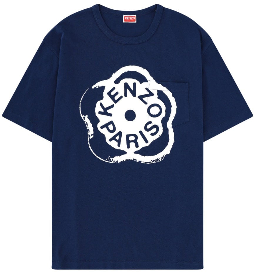 Kenzo "BOKE FLOWER 2.0" T-SHIRT Blauw