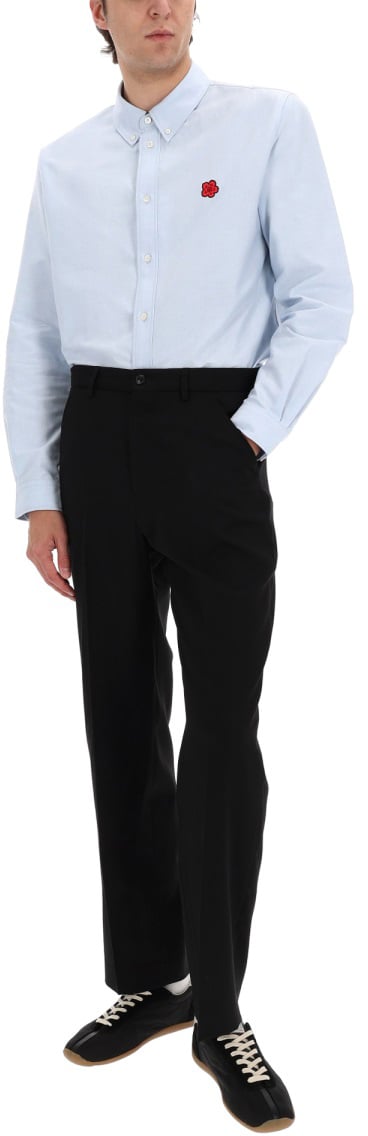 Kenzo "BOKE FLOWER" LOGO SHIRT Blauw