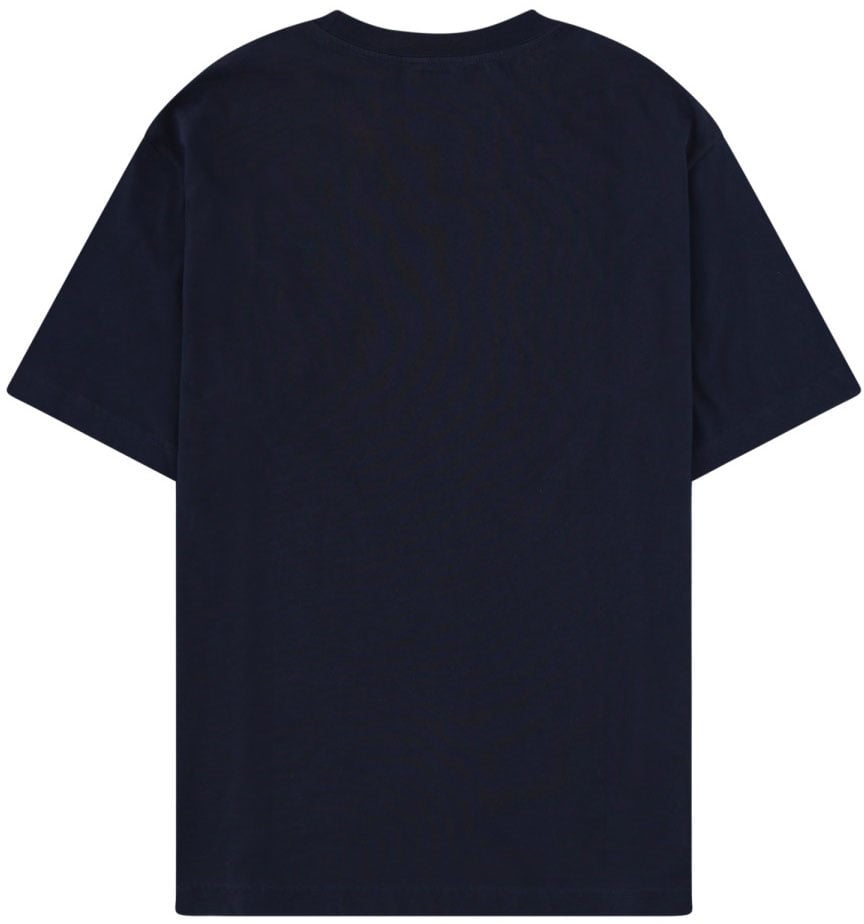 Kenzo T-SHIRT WITH "BOKE FLOWER" EMBROIDERY Blauw