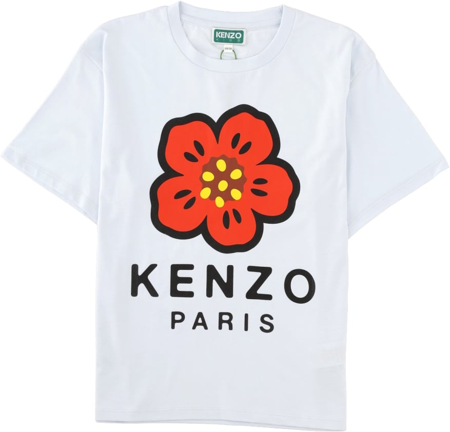 Kenzo T-SHIRT CON STAMPA Blauw