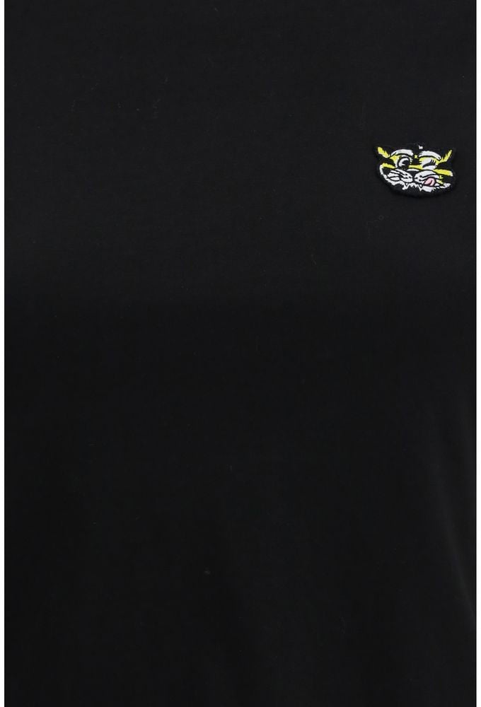 Kenzo Kenzo Black Cotton T-Shirt Zwart