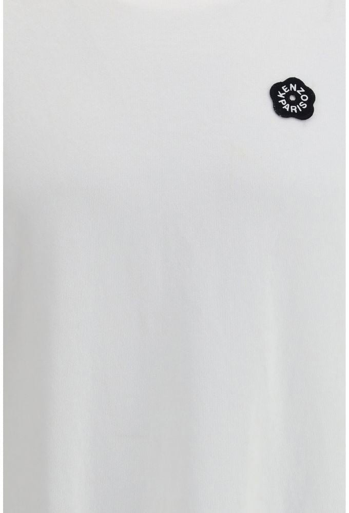 Kenzo Kenzo White Cotton Sportswear Wit