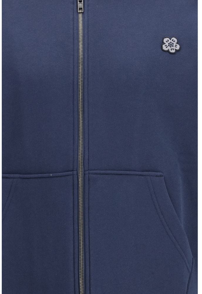 Kenzo Kenzo Blue Cotton Sweatshirt Blauw