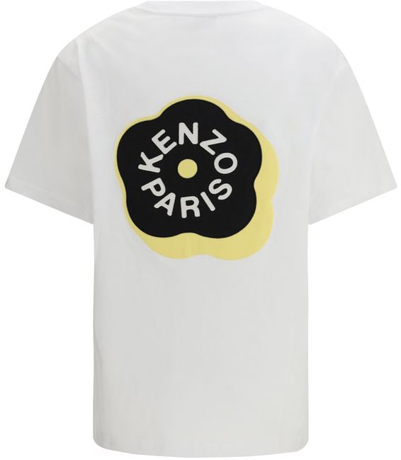Kenzo Kenzo White Cotton T-Shirt Wit