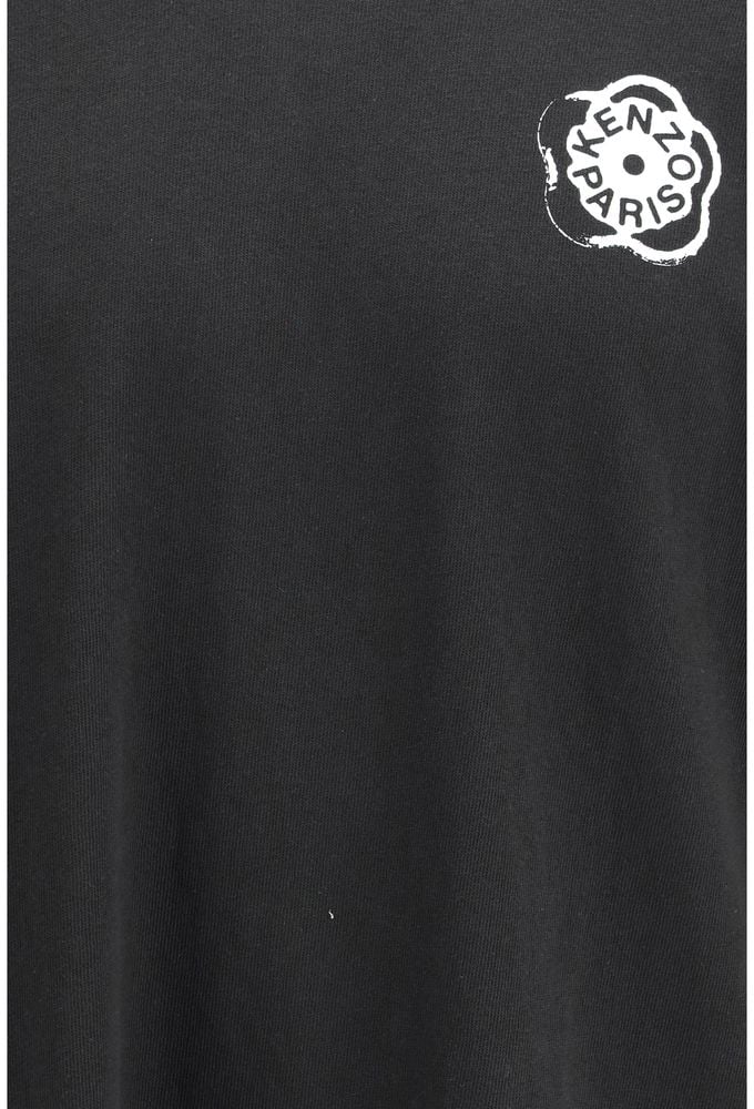 Kenzo Black Cotton Sportswear Zwart