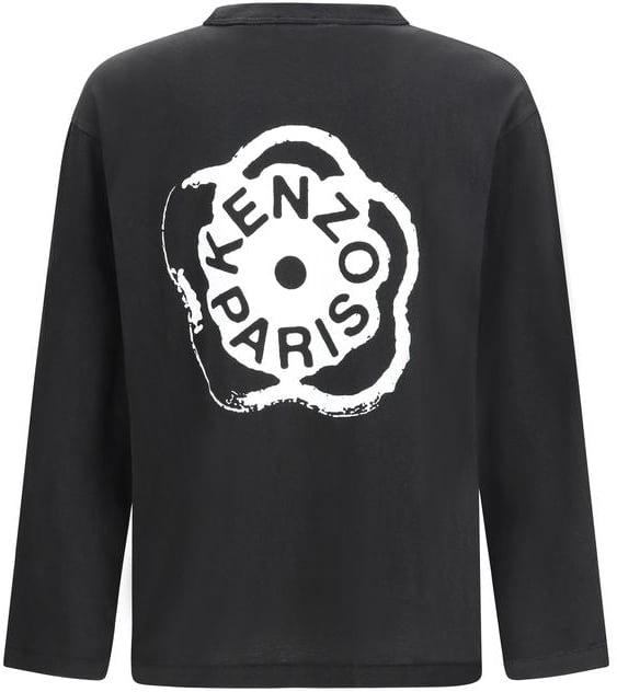 Kenzo Black Cotton Sportswear Zwart