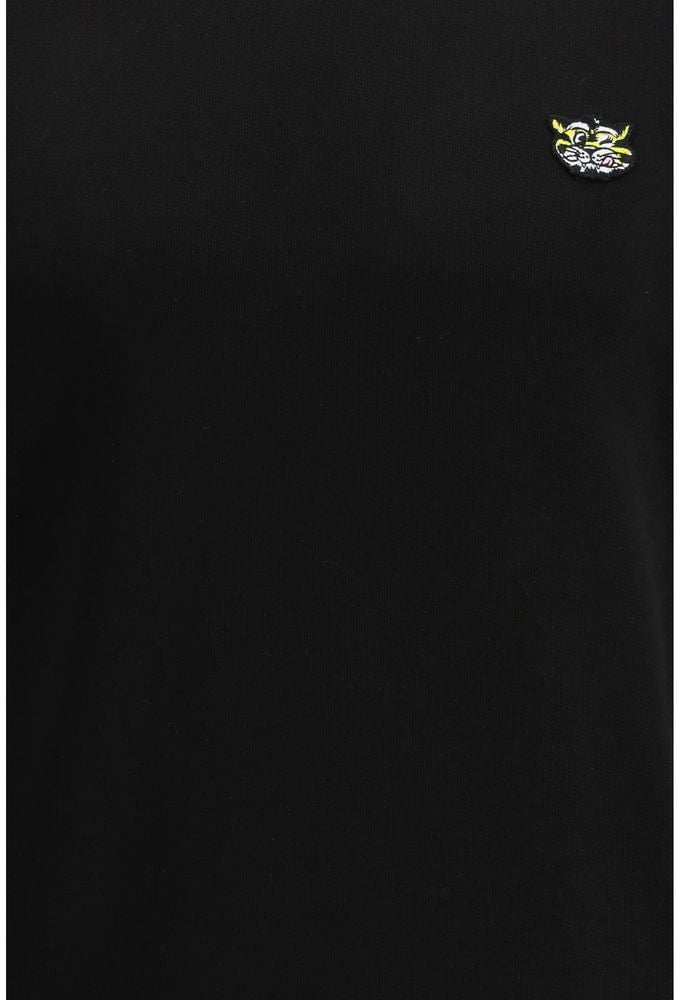 Kenzo Kenzo Black Cotton Sweatshirt Zwart