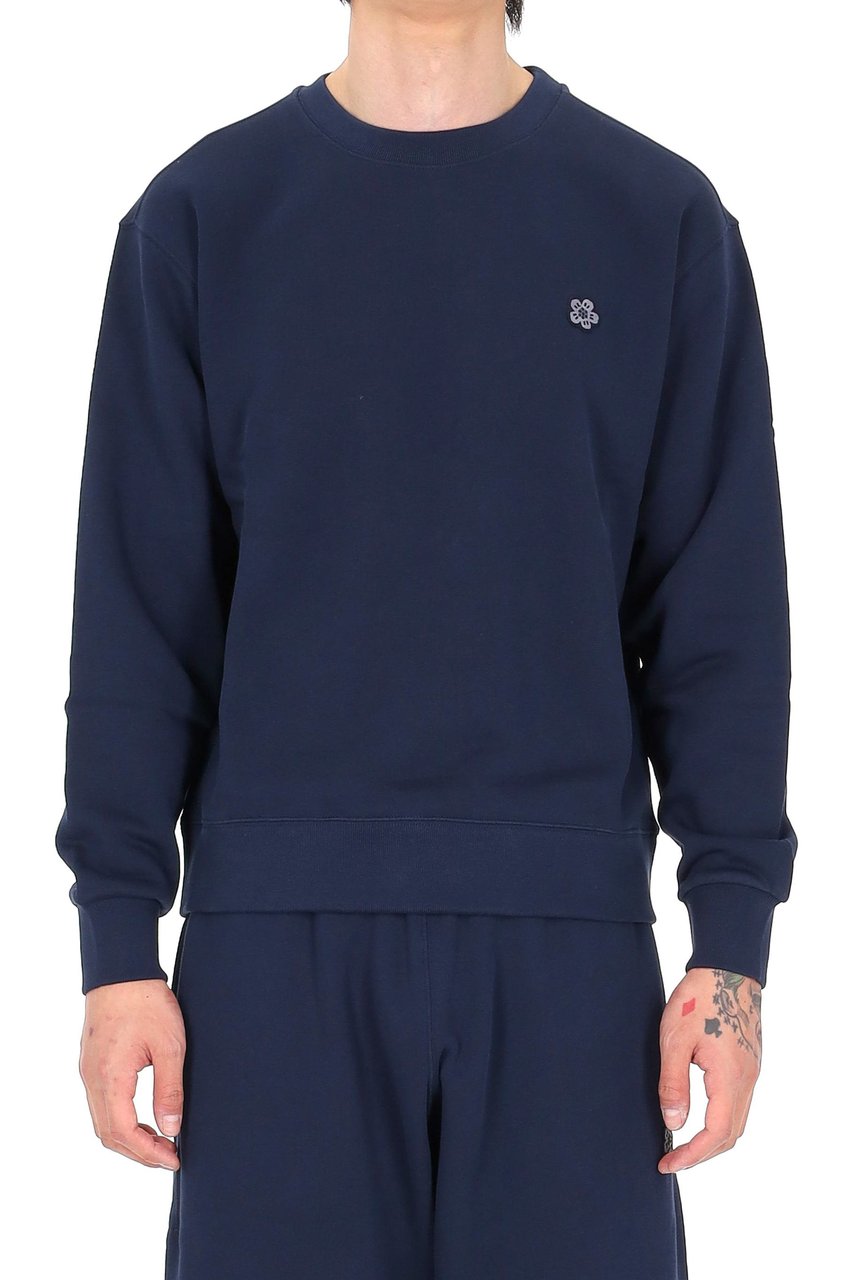 Kenzo Boke Flower Lightweight Molleton Crewneck Sweatshirt Zwart