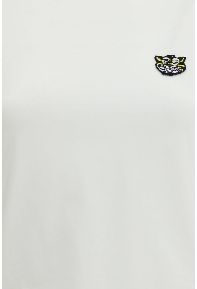 Kenzo Kenzo White Cotton Sportswear Wit