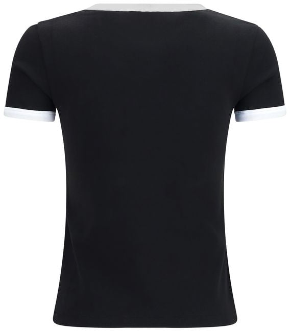 Kenzo Black Cotton T-Shirt Zwart