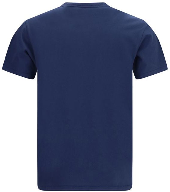 Kenzo Blue Cotton T-Shirt Zwart