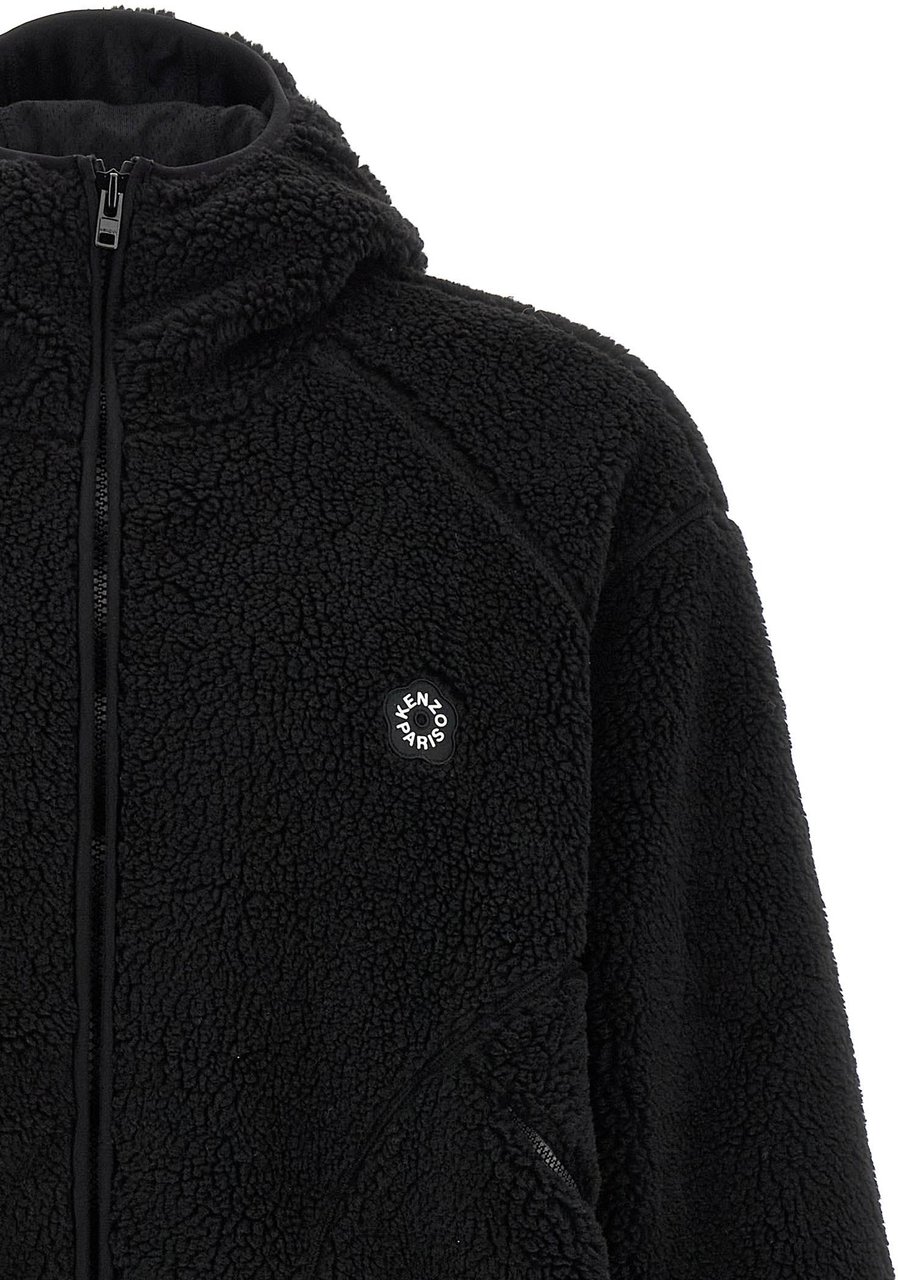 Kenzo Black Polyester Sweatshirt Blauw