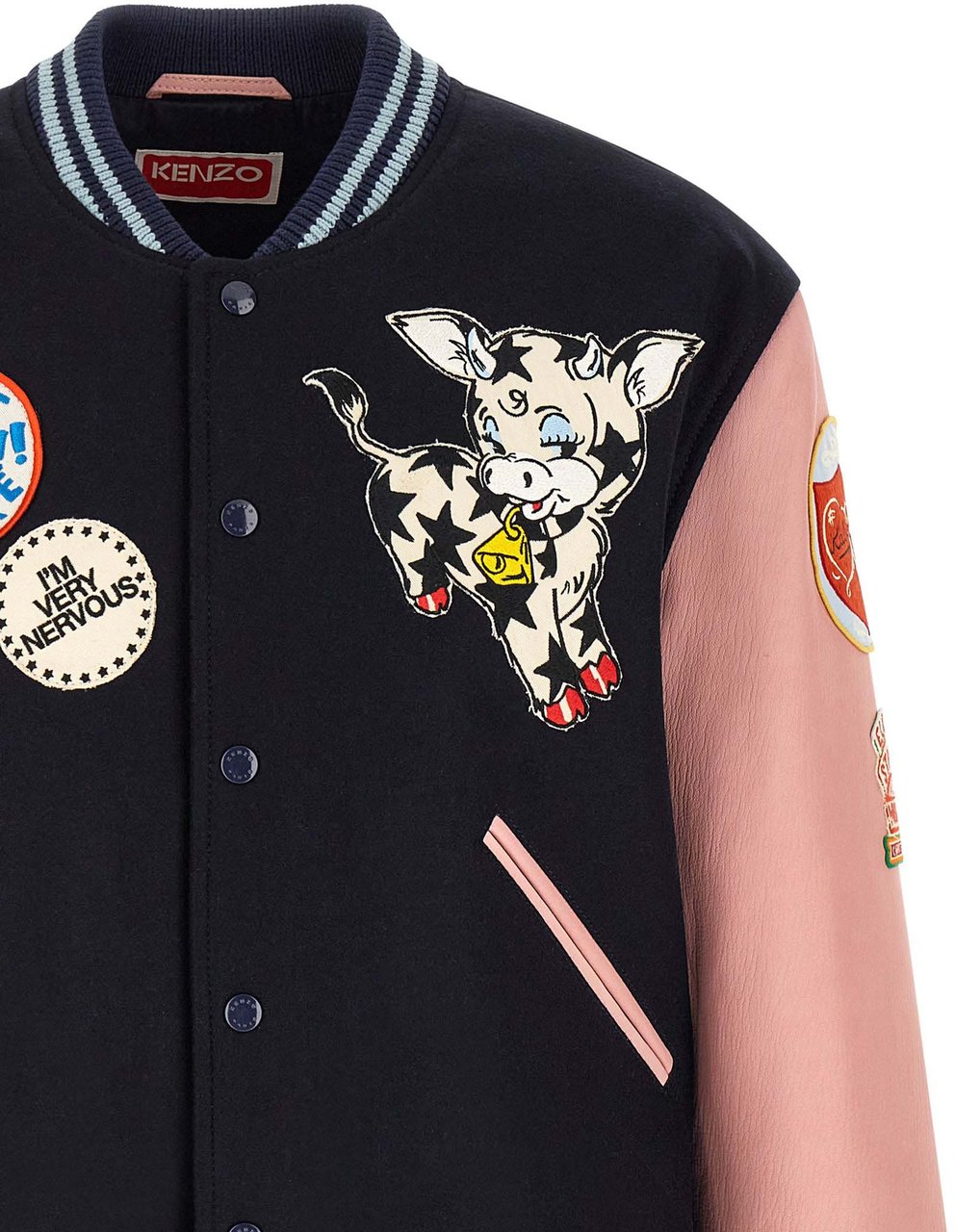 Kenzo Multicolor Wool Bomber Divers
