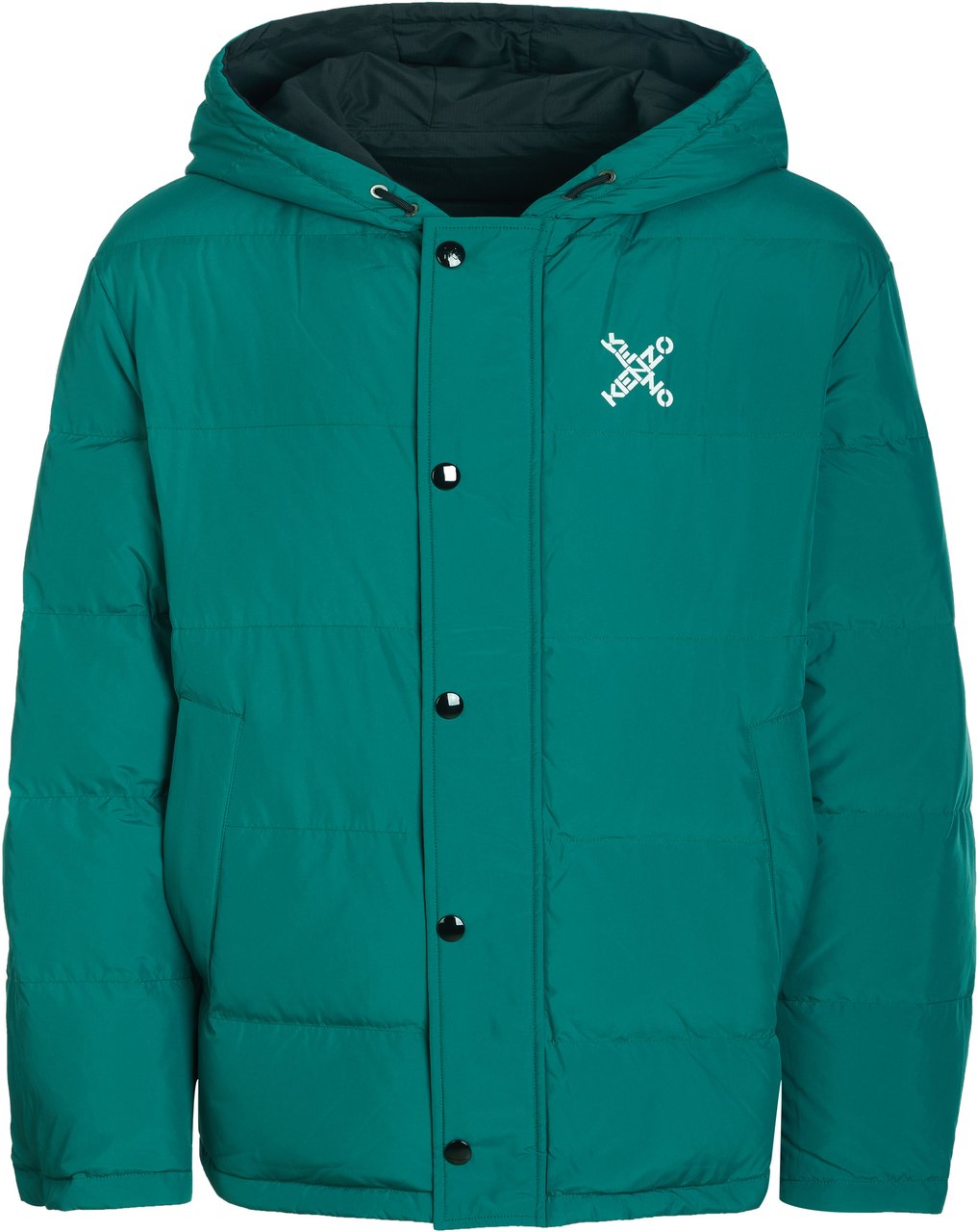 Kenzo Kenzo Wendejacke Schwarz/Grün Zwart