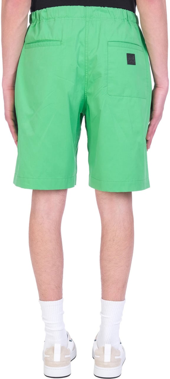 Kenzo Kenzo Cotton Shorts Groen