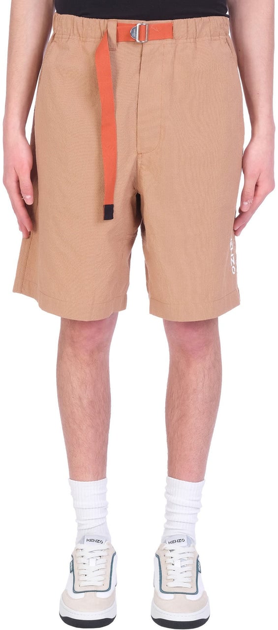 Kenzo Kenzo Cotton Bermuda Shorts Bruin