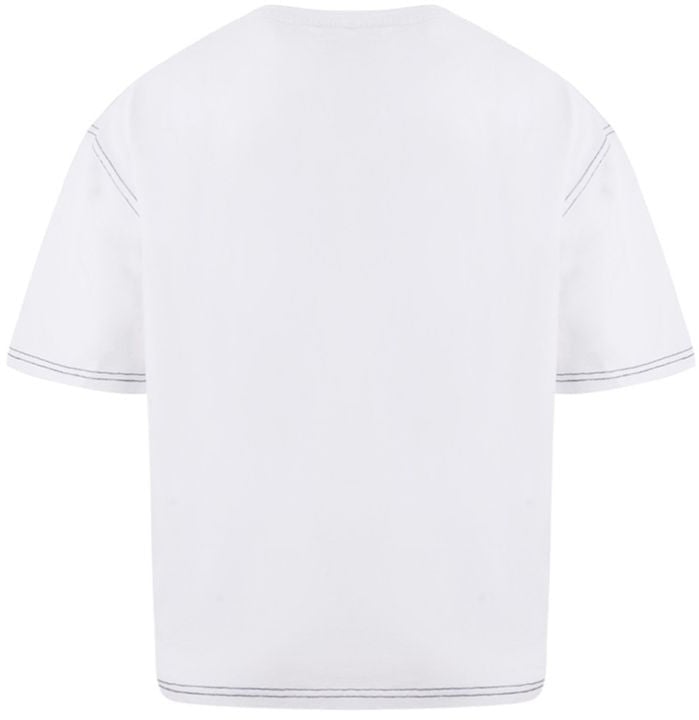 Kenzo Kenzo White Cotton T-Shirt Wit