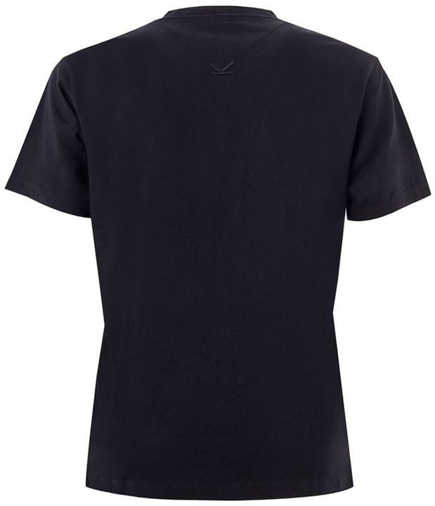 Kenzo Black Cotton T-Shirt Zwart