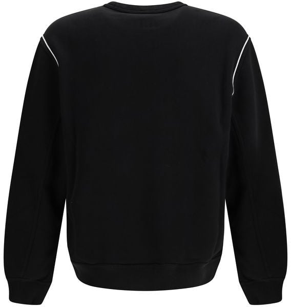 Kenzo Black Cotton Sweatshirt Zwart